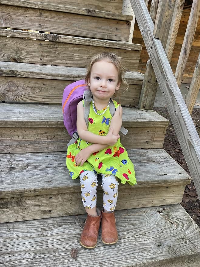 Hip Baby Wrap - Adventure-Ready Backpack for Toddlers - Cotton - Wipeable Fabric Lining and Large YKK Zipper - Perfect for Little Explorers, Comfortable & Stylish Design - Purple