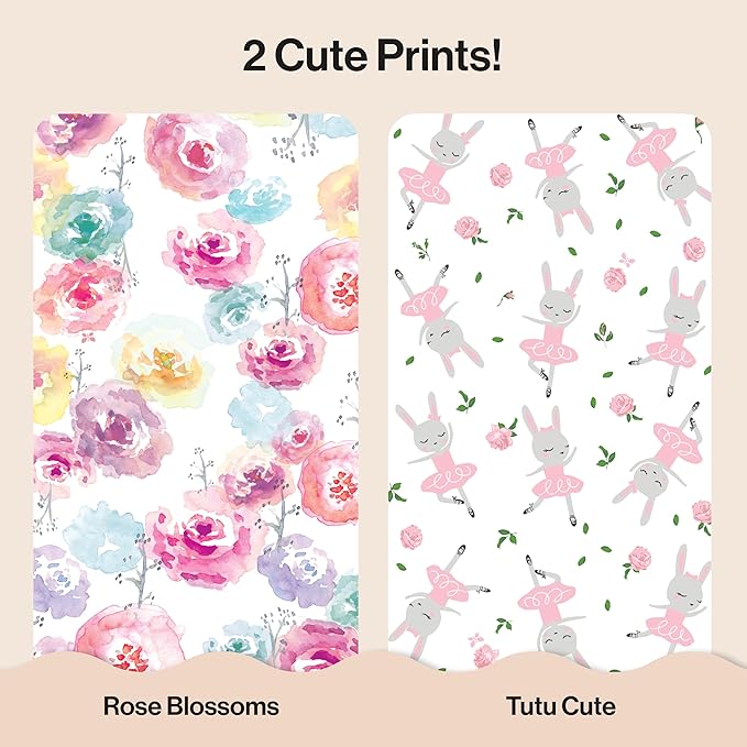 The Honest Company Clean Conscious Diapers for Sensitive Skin, Up to 100% Leakproof Hypoallergenic Fragrance-Free Baby Diapers, Girl Prints, Super Club Box, Size 1 (8–14 lbs), 136 Count