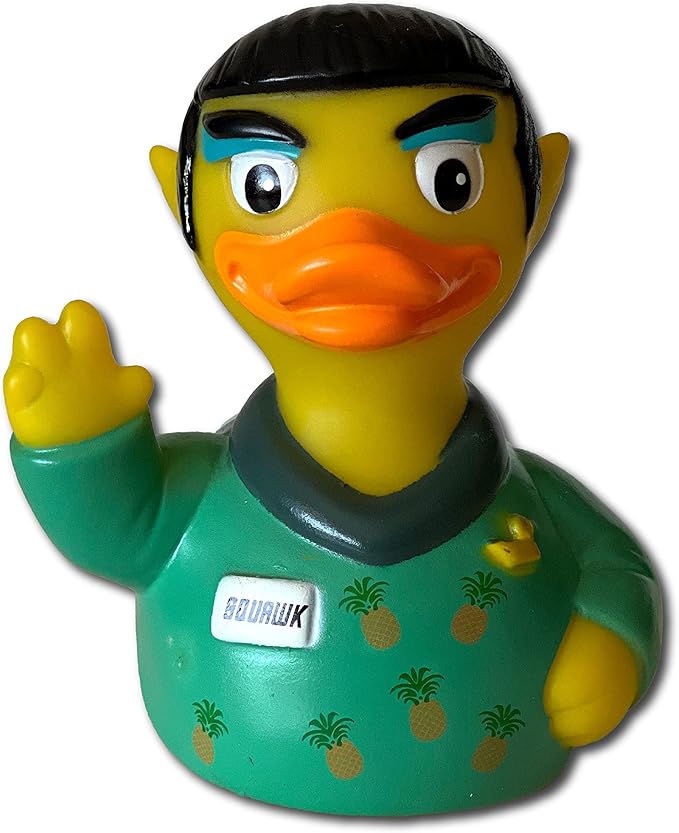CelebriDucks - Tropical Squawk Limited Edition - Floating Rubber Ducks - Collectible Bath Toy Gift for Kids & Adults of All Ages