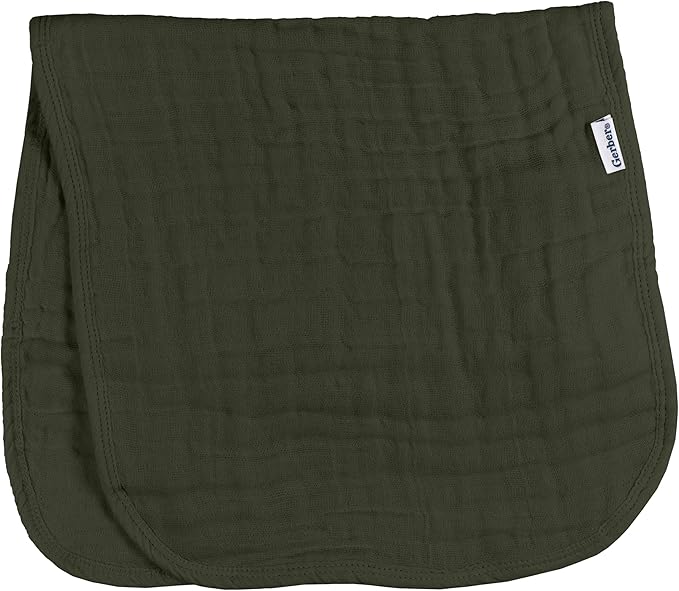 Gerber Baby Unisex Muslin Burp Cloths 72-Pack, Multi Blues Browns, Large Size 20" x 10"