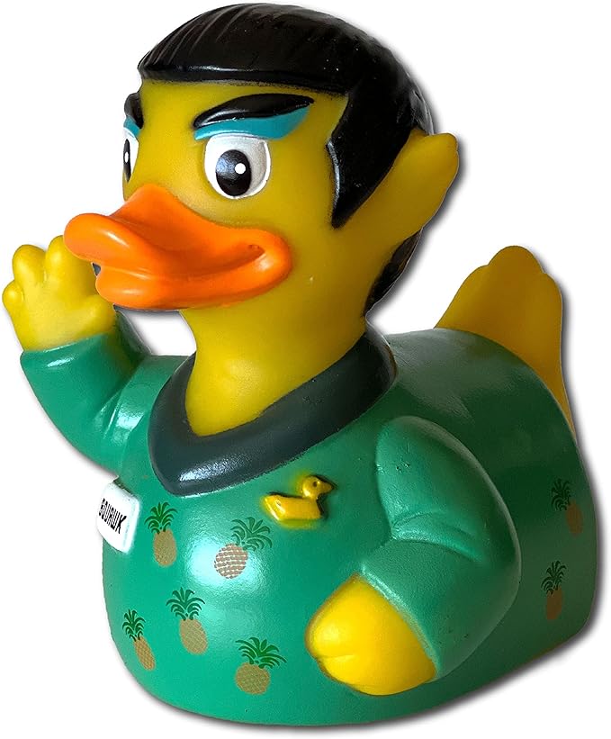 CelebriDucks - Tropical Squawk Limited Edition - Floating Rubber Ducks - Collectible Bath Toy Gift for Kids & Adults of All Ages