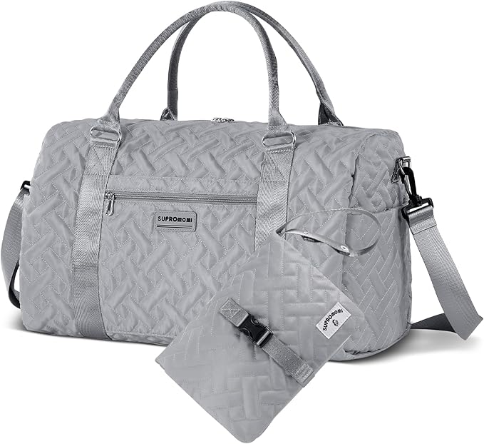 Diaper Bag Tote: Mommy Bag, Baby Bag for Boy and Girl, Mom Hospital Bag, Twins or 2 Kids Diapers Bag