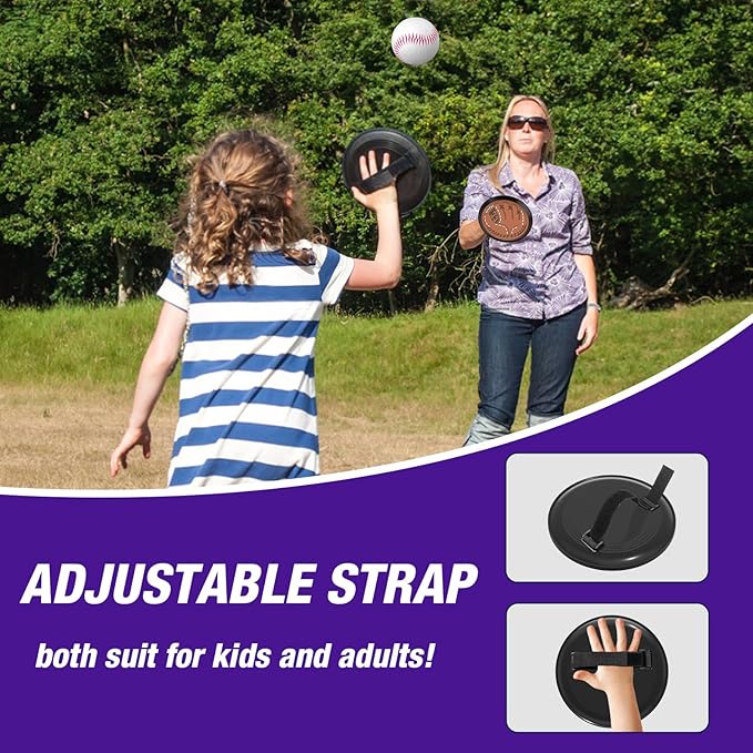 4 in 1 T Ball Sets for Kids 3-5 with Toss and Catch Ball Set, Hanging Tee Stand with Auto Pitching Machine/ 2 Bats, Indoor Outdoor Toys Baseball Gifts for Toddler Boys Girls, Purple