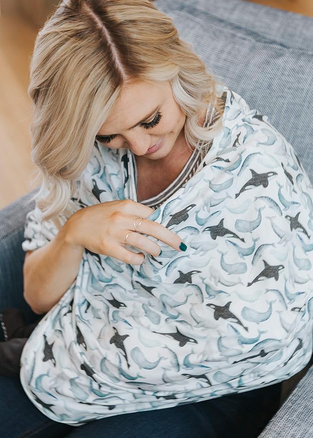 Kai Multi-Use Cover: Car Seat, Nursing, Stroller - Stretchy Fabric, All-Season, Stylish Designs, Easy Access