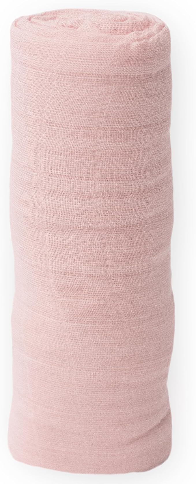 Little Unicorn Premium Cotton Swaddle Baby Blanket | Breathable Fabric | for swaddling, Play, Nursing & More (Light Pink)