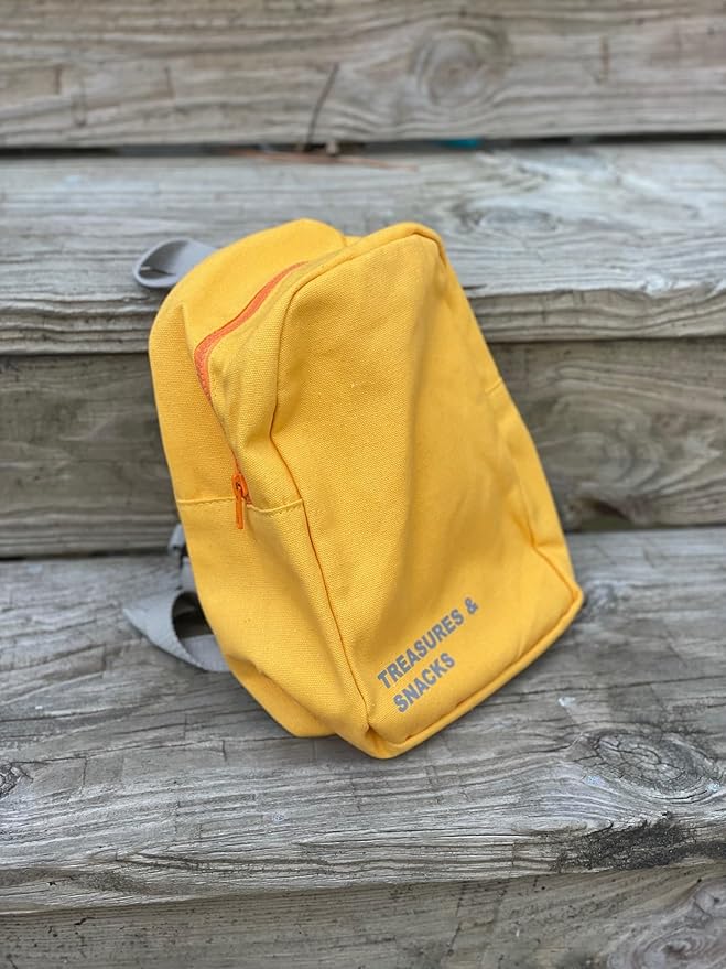 Hip Baby Wrap - Adventure-Ready Backpack for Toddlers - Cotton - Wipeable Fabric Lining and Large YKK Zipper - Perfect for Little Explorers, Comfortable & Stylish Design - Yellow