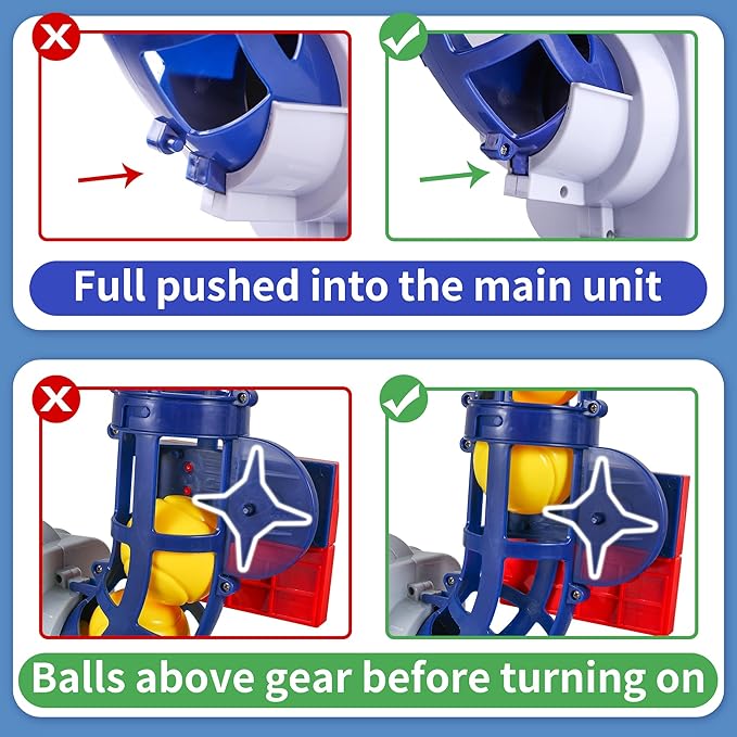 iPlay, iLearn Kids Pitching Machine Toys, 2 in 1 RC Baseball Tennis Pitcher, Auto Ball Launching Bat, Boys Outdoor Outside Sports Backyard Game, Birthday Gift 5 6 7 8 10 12 Yr Youth-Unassembled