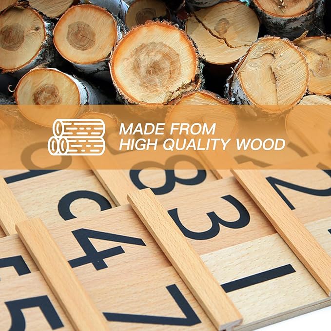 Montessori Math Materials Teens & Tens Boards Preschool Toddler Toys Seguin Boards Home Edition