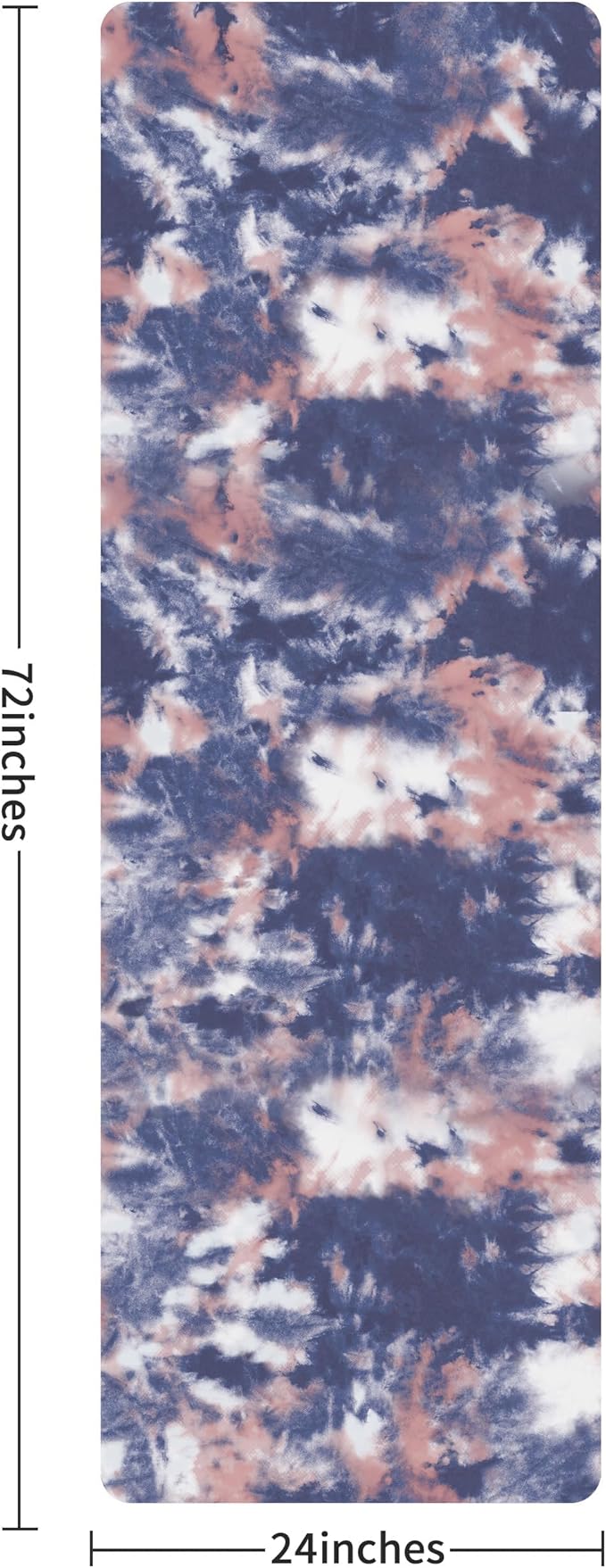 Non Slip Yoga Mat TPE Workout Mat for Men Women, Thick Workout Mat with Carrying Strap, Fitness Mats for Exercise, Yoga, Fitness, Pilates, Floor Workouts (72" x 24" x 6mm)