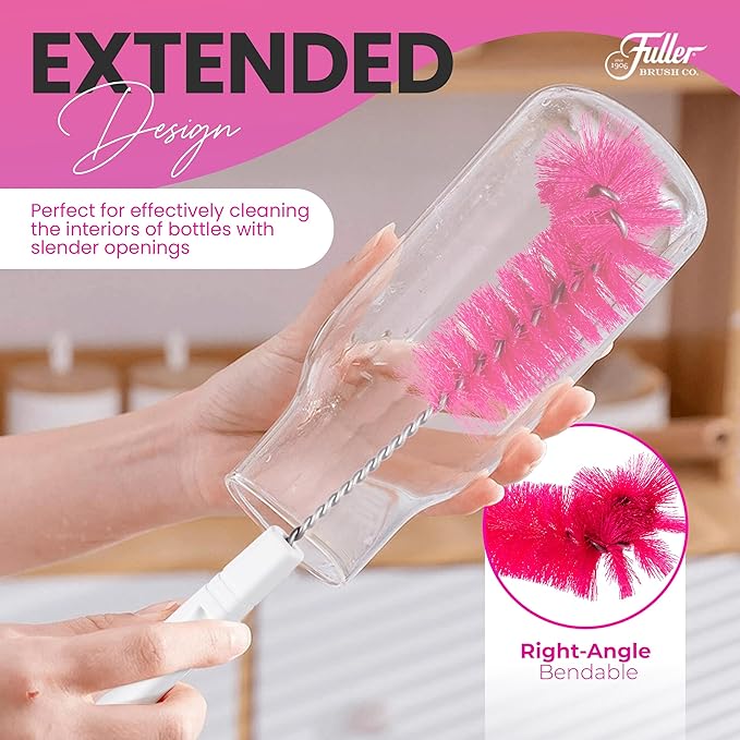 Pretty & Pink Sports Bottle Brush