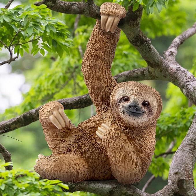 Schleich Wild Life, Wild Animal Jungle Toys for Boys and Girls Ages 3 and above, Sloth Toy Figurine