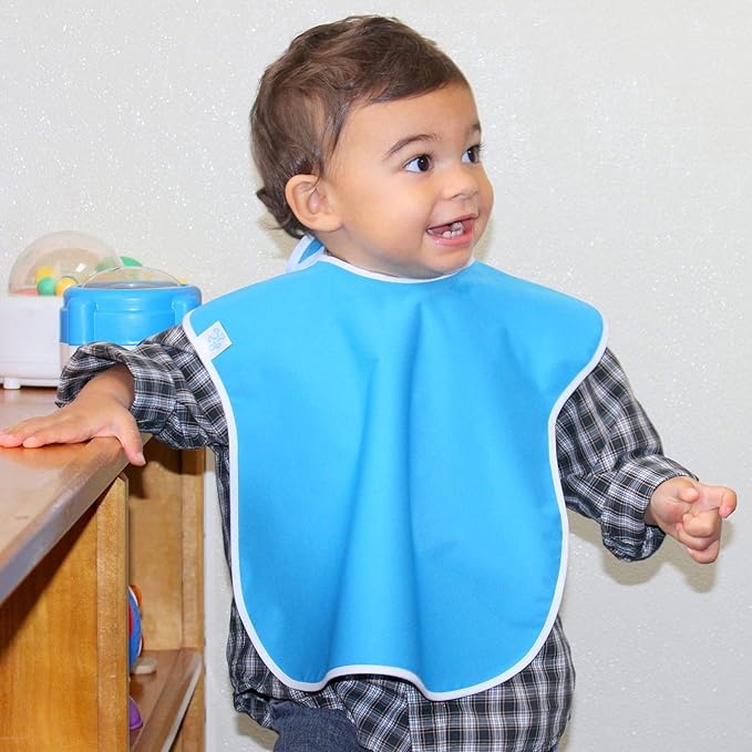 Large Waterproof Bibs Pastel Collection - 4pk, 12pk, 48pk