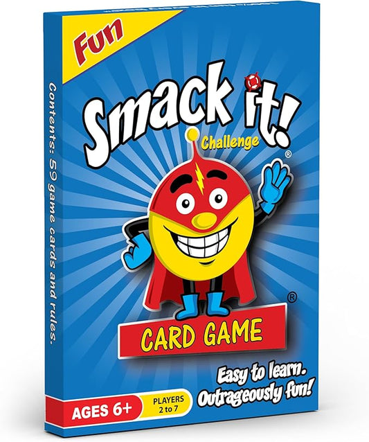 Arizona GameCo Smack it!, a Family Card Game for Kids – Fun and Easy to Learn – Perfect Stocking Stuffer for Kids or Gift Idea – Boy or Girl Ages 6-12
