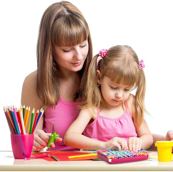 12 Colors Potholder Weaving Loom Loops Bulk Weaving Craft Loops with Multiple Colors for DIY Crafts Supplies Compatible with 7 Inch Weaving Loom(288 Pieces)