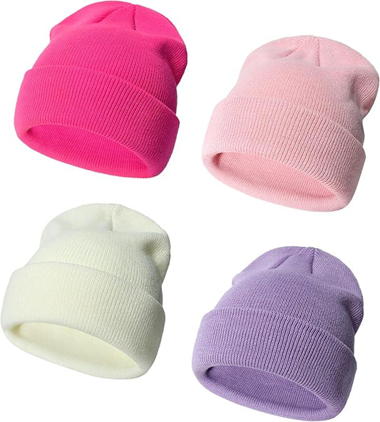 ENBAOHUI Baby Beanie Hat Newborn Winter Warm Knit Hat Kids Soft Beanie Cap Boys Girls Winter Warm Knit Hat