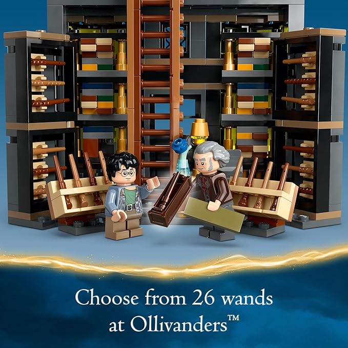 LEGO Harry Potter Ollivanders & Madam Malkin's Robes Building Toys - Harry Potter Toys for Kids, Boys & Girls, Age 8+ - Birthday Gift - 76439