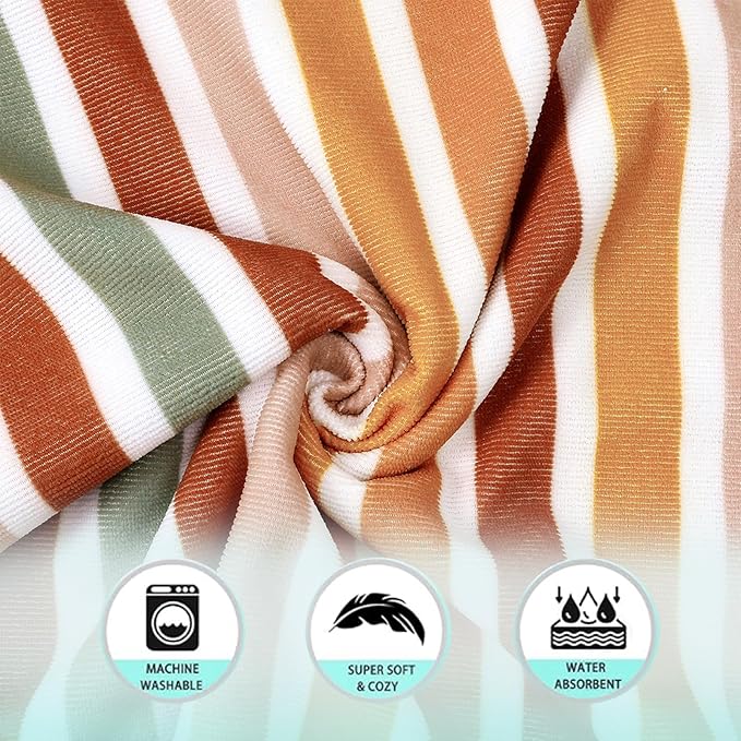 Toddler & Kids Hooded Bath & Beach Towel - Microfiber Wearable Poncho for Bathroom, Pool, Beach