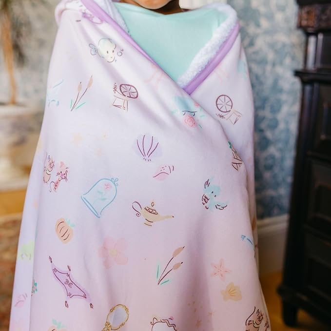 Copper Pearl Premium Big Kid Hooded Towel Enchanted Friends
