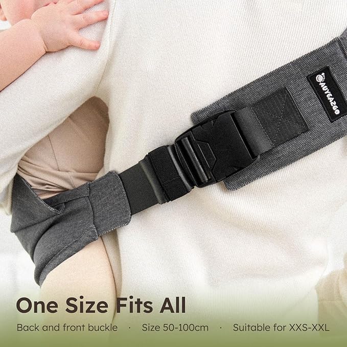 Toddler Sling Carrier - Premium Cotton, Expandable & Ergonomic, One Size Fits All, Ideal for 6-48 Months (11-44 lbs), Compact & Easy to Use, Houndstooth