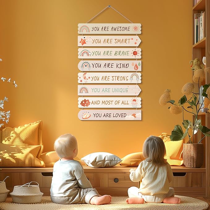 Bohemia Room Decor for Boys Girls Kids Room Decor, Boho Wall Art, Little Kids Bedroom Decorations,Toddler Classroom Deco for Boys, Bedroom Deco for children (Bohemia)