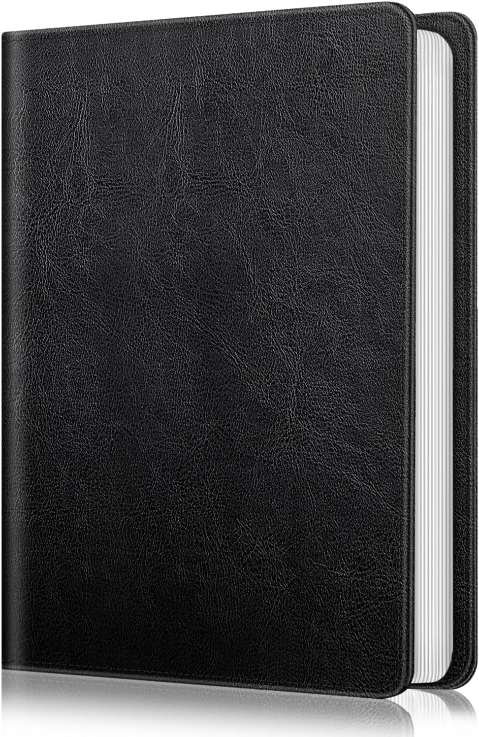 Fintie Photo Album for 4x6 Photos - 112 Pockets Vegan Leather Cover Memory Albums Book for Birthday Family Anniversary Vacation Pictures, Black