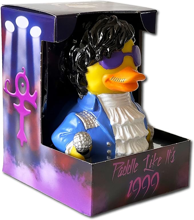CelebriDucks - Paddle Like It's 1999 - Floating Rubber Ducks - Collectible Bath Toy Gift for Kids & Adults of All Ages