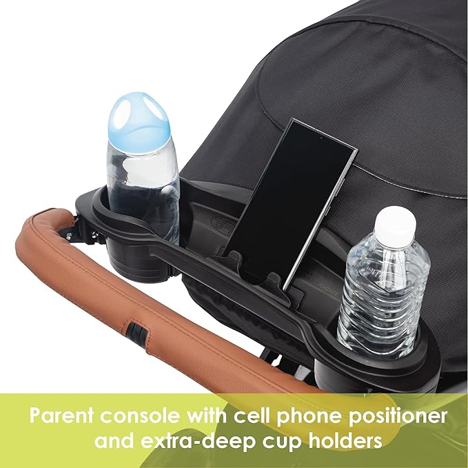 Baby Trend Tango PRO Travel System with Secure-Lift Infant Car Seat, Dash Black