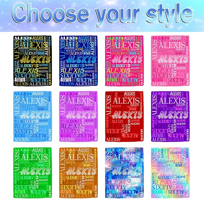 M YESCUSTOM Custom Name Blankets with Name, Personalized Baby Blankets for Kids Bed Throw Blanket for Girls Boys Customized Baby Blanket Birthday Valentines Day Red