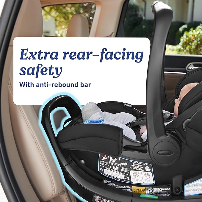 Graco SnugRide SnugFit DLX Infant Car Seat, Spencer