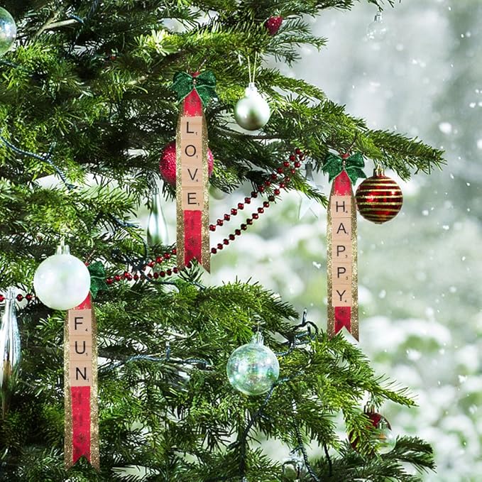 1000 Scrabble Letters for Crafts - Wood Tiles for DIY Gift Decoration - Making Alphabet Coasters and Crossword Game