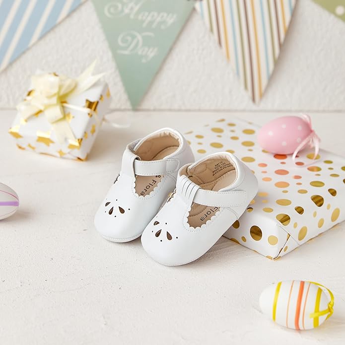 Soft Sole Baby Shoes - Infant Baby Walking Shoes Moccasins Rubber Sole Crib Shoes