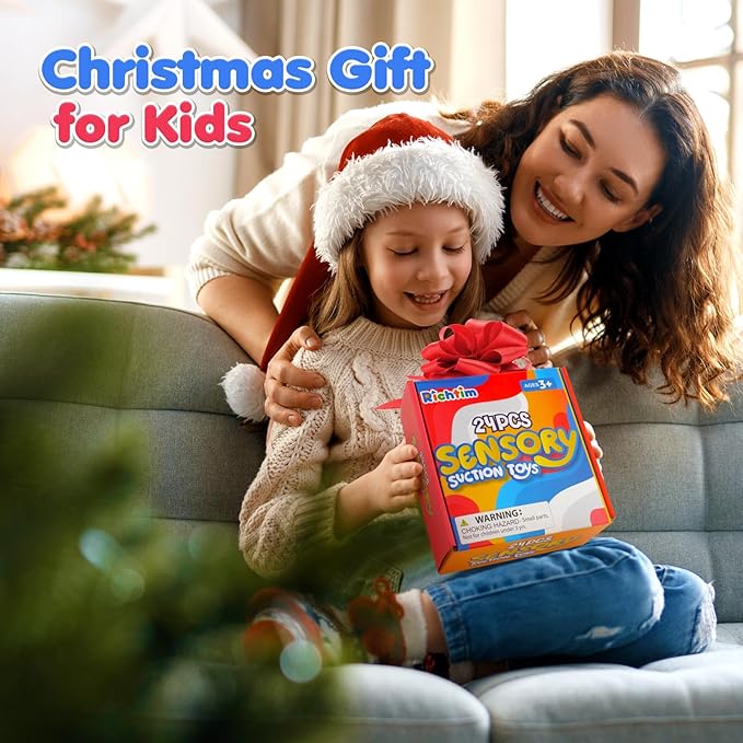 Sensory Fidget Toys Kids Adults: 24 Pack Textured Sensory Toys for Autism Kids Calming - Quiet Anxiety Fidgets for Classroom Prize - Bulk Fidgets Gifts Christmas Stocking Stuffers for Kids