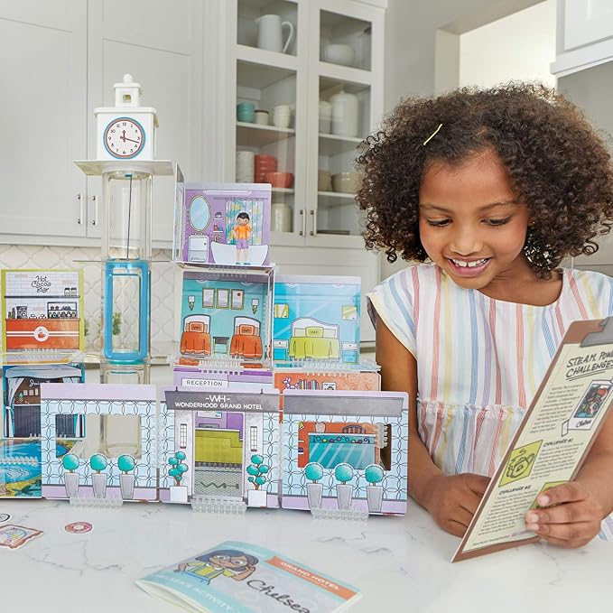 MindWare WONDERHOOD Grand Hotel 64 Piece Set, (Model: WH)