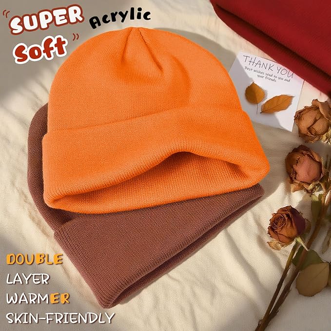 ZOORON Toddler Beanie Baby Boys Girls Beanies Kids Winter Hats Children Knit Warm Caps Soft Ski Hat