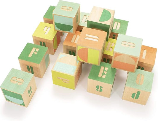 Uncle Goose Mod ABC Blocks - Made in The USA
