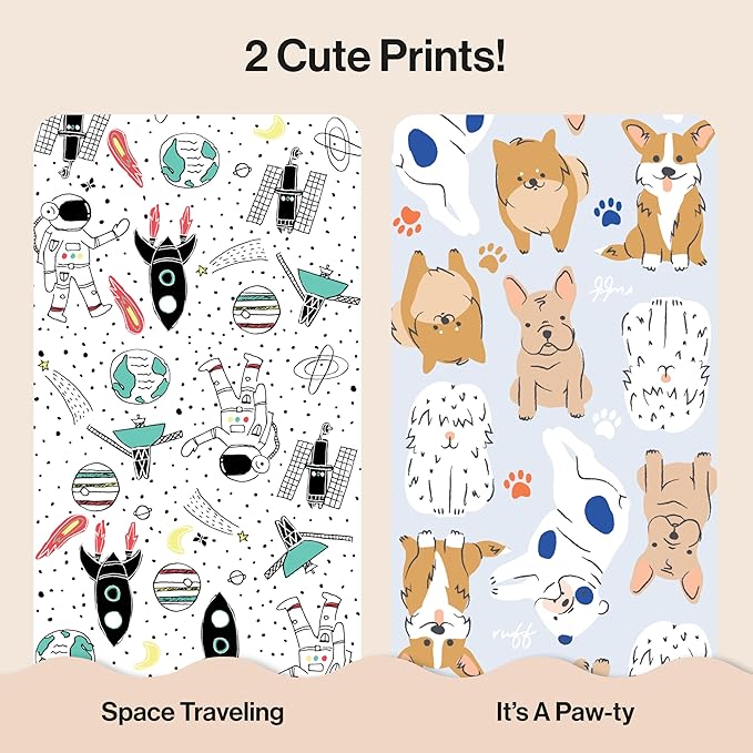 The Honest Company Clean Conscious Diapers for Sensitive Skin, Up to 100% Leakproof Hypoallergenic Fragrance-Free Baby Diapers, Gender Neutral Prints, Super Club Box, Size 3 (16–28 lbs), 120 Count