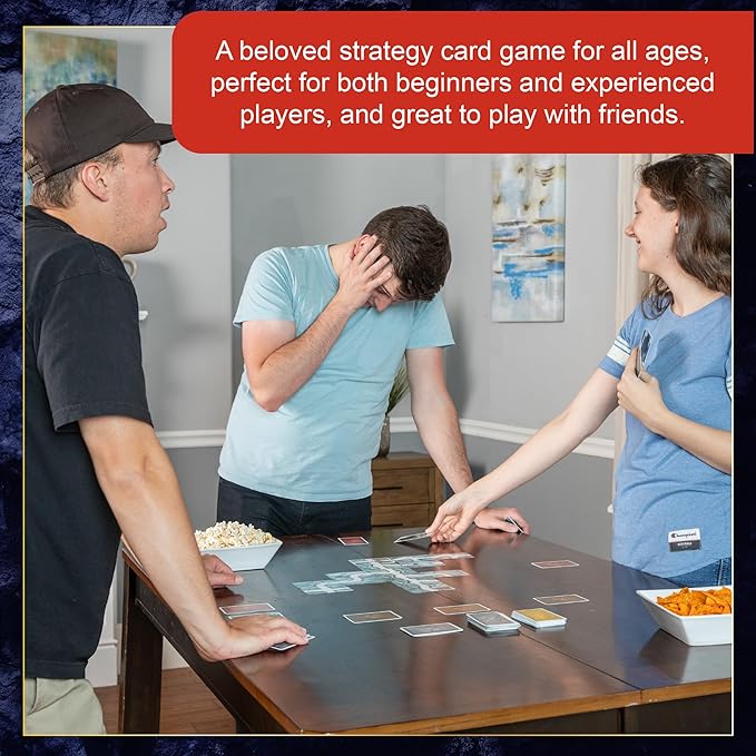 AMIGO Games Saboteur Strategy Card Game – The Adventurous Gold Mining Game Following Your Dwarves Through The Tunnels – Simple to Learn & Perfect for Family Game Night – Kids & Adults Ages 8+