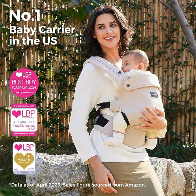 Momcozy Portable Milk Warmer for Travel and Ergonomic, Cozy and Lightweight Baby Carrie