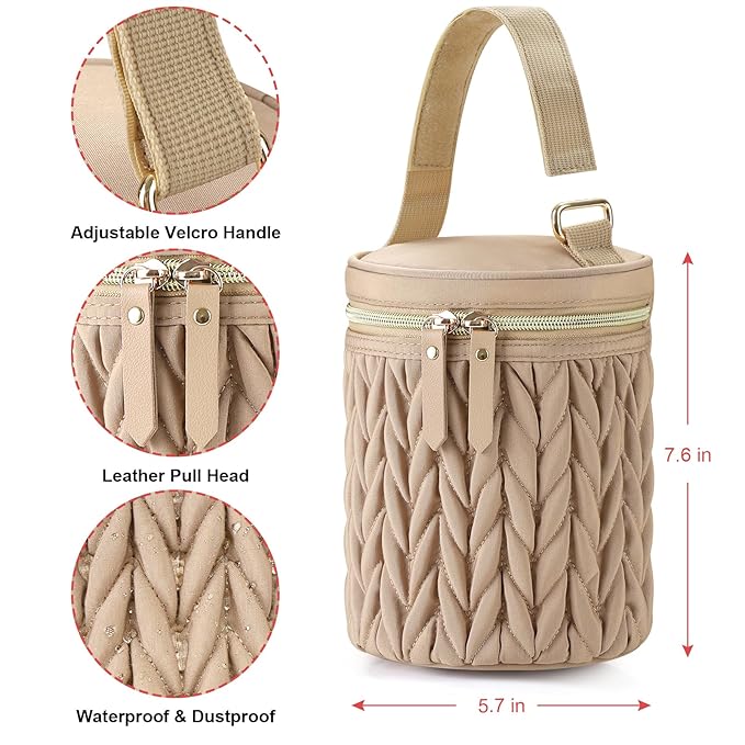 Accmor Breastmilk Cooler Bag, Insulated Baby Bottle Cooler Tote Bags for Nursing Mom Daycare