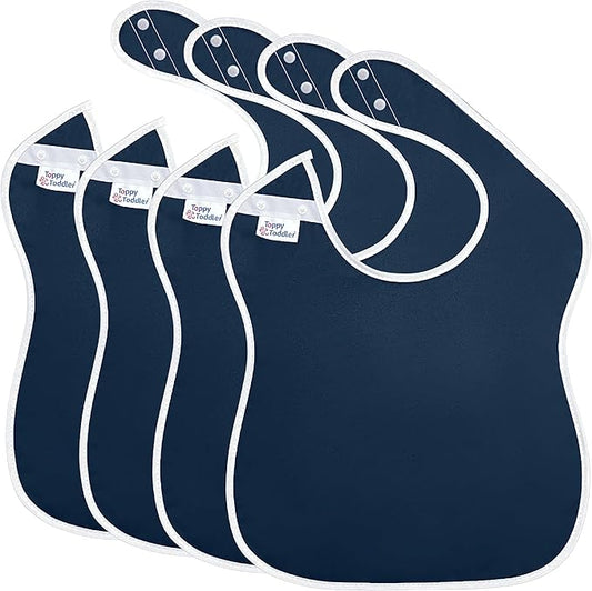 Large Waterproof Bibs Outdoor Collection - 4pk, 12pk, 48pk