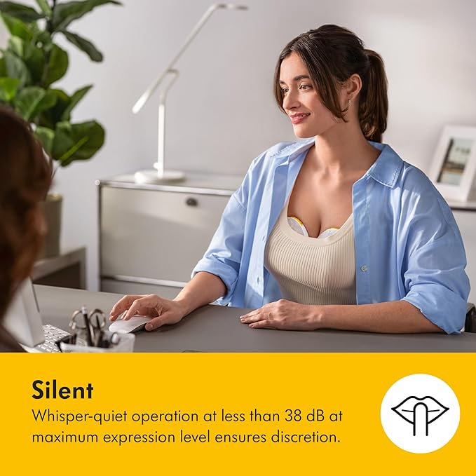 Medela Magic InBra Hands-Free Wearable Breast Pump with Fluidfeel Technology, App Connectivity and Advanced Sensor Control, Ultra-Slim, Ultra-Lightweight, Silent, Hospital-Grade