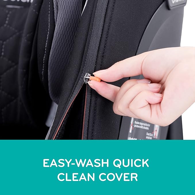 Evenflo Revolve360 Extend Convertible Car Seat with 360 Degree Rotation, Extended Rear-Facing, Forward-Facing, Booster Mode, and Secure Latch Install, Rowe Pink