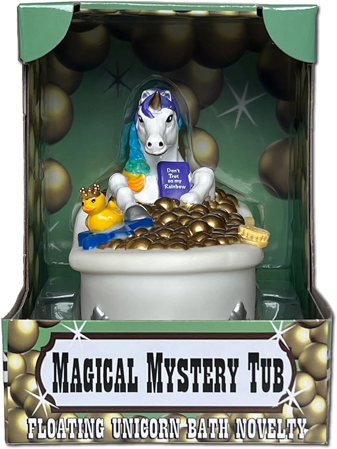CelebriDucks - Magical Mystery Tub - Tubs Gone Wild Floating Bath Novelty - Collectible Bath Toy Gift for Kids & Adults of All Ages