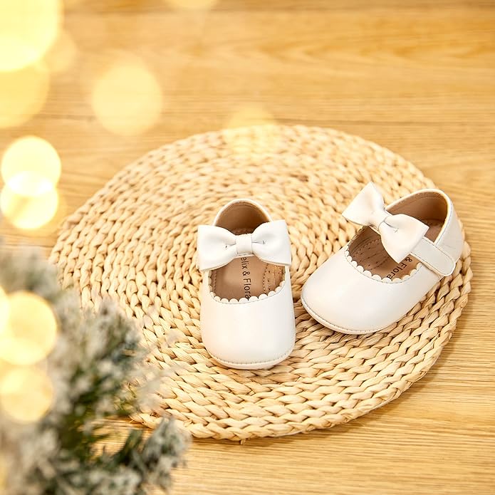 Soft Sole Baby Shoes - Infant Baby Walking Shoes Moccasins Rubber Sole Crib Shoes