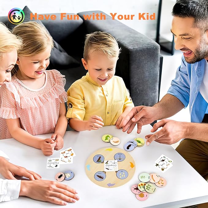 Life Cycle Toys for Kids Educational Science Kits, Montessori Toys for 3 4 5 6+ Years Old, Preschool Science Learning Easter Valentines Toys Gift for Toddler Boys & Girls