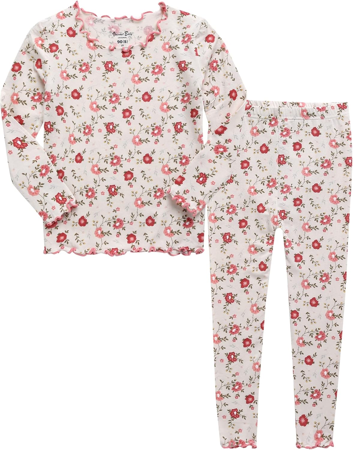 VAENAIT BABY 6M-12Y Kids Unisex Girls & Boys Soft Comfy Modal Tencel Sleepwear Pajamas 2pcs or 4pcs Set