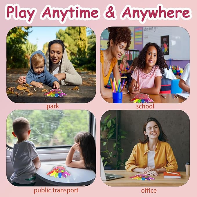 2PCS Color Sorting Toys for Toddlers, Fine Motor Skills Sensory Toy, Montessori Learning Toys for Preschool Learning Activitie, Sensory Activity Toy for Kids 3+ and Adults