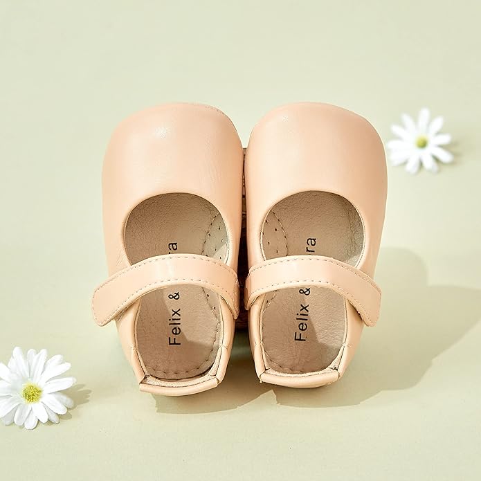 Soft Sole Baby Shoes - Infant Baby Walking Shoes Moccasins Rubber Sole Crib Shoes