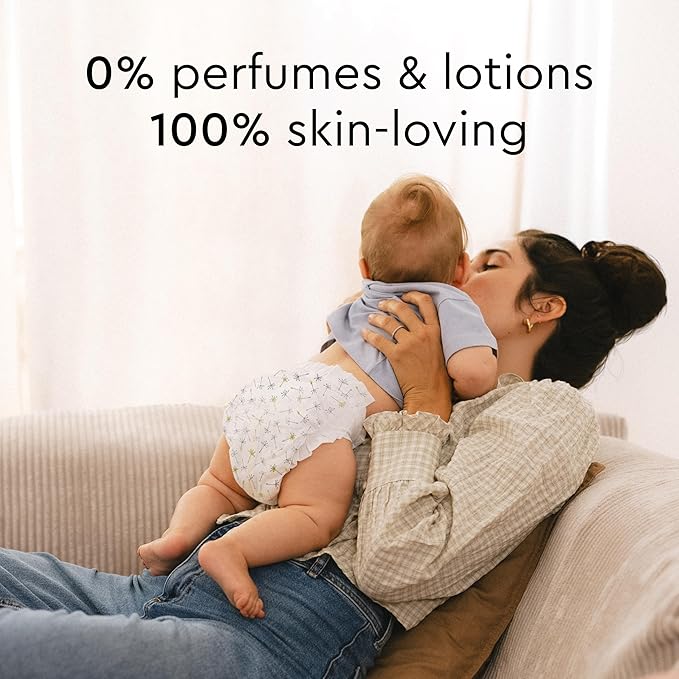 LILLYDOO Baby Diapers - Size 1 (4-11 lbs), Half-Monthly Supply (72 Count), Leak Protection, Skin-Friendly, Ultrasoft, Perfume- & Chlorine-Free, Hypoallergenic, Dermatologist Tested, Oeko-TEX®