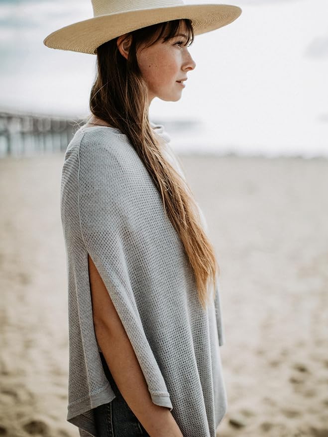 We are Amma | The Cocoon™ - Newborn Essentials Must Haves: Nursing Cover for Breastfeeding Essentials | Nursing Sweater Used as Breastfeeding Cover (Grey, One Size)